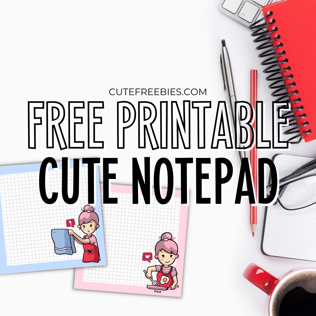 Cute Printable Notebook Paper - FREE DOWNLOAD  Free printable stationery,  Free paper printables, Free printable stationery paper