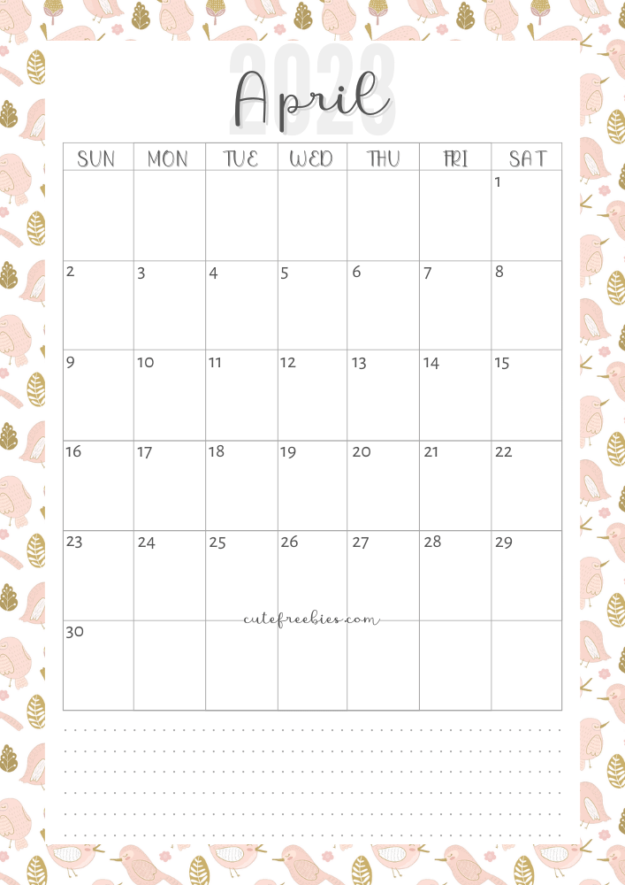 2023 Free Printable Monthly Budget Planner - Cute Freebies For You