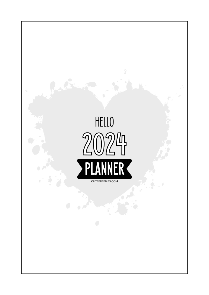 2024 2025 Goals Planner Printable Editable Template Free Download