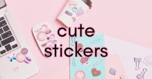 FREE planner stickers, school stickers, label stickers, cute stickers