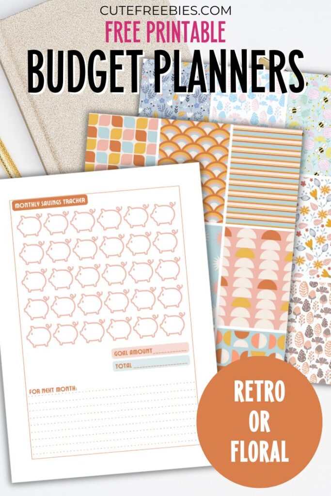 Free Printable 2025 Budget Planner - best monthly budget planner template #cutefreebiesforyou #freeprintable #budgetplanner